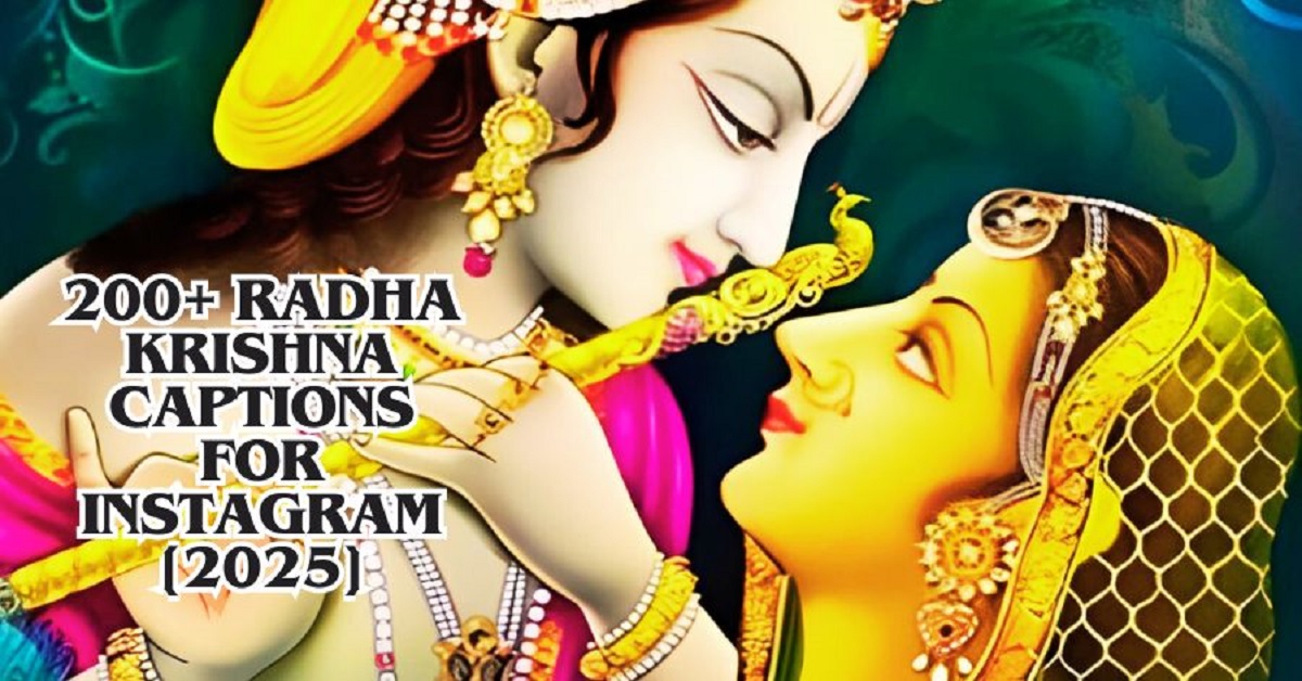 Read more about the article 200+ Radha Krishna Captions for Instagram [2025]