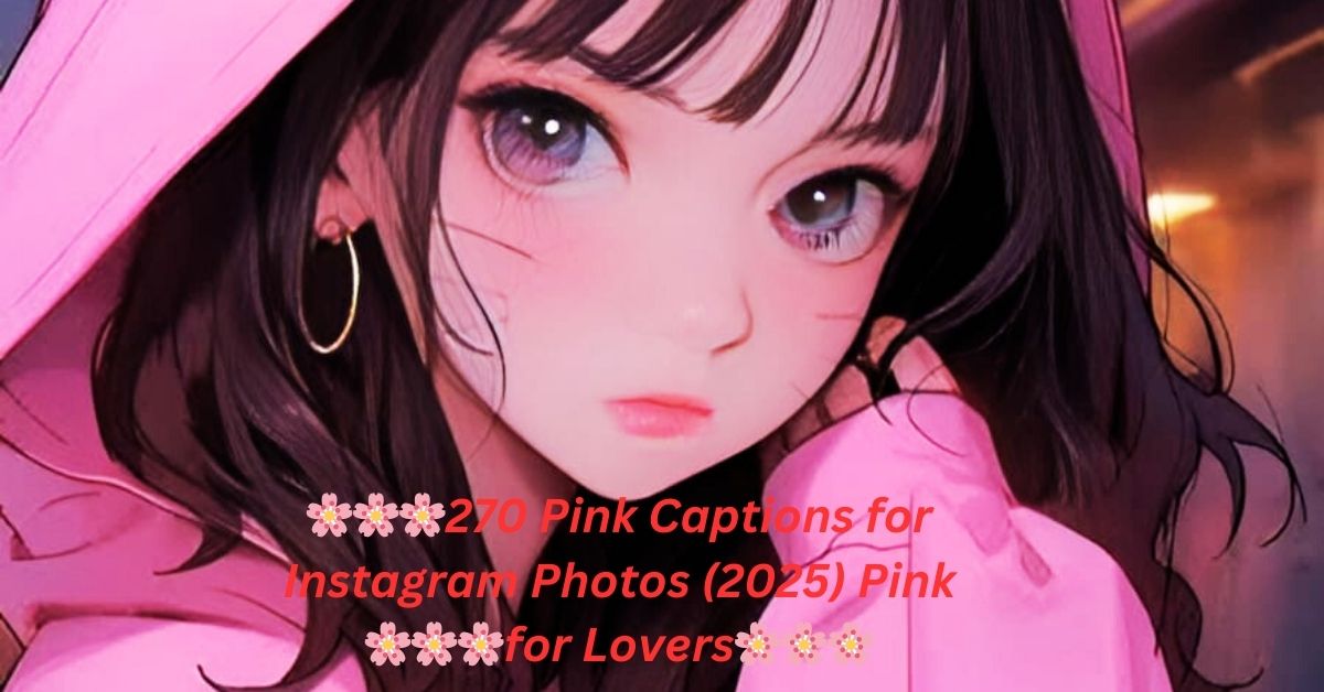 Read more about the article 270+ Pink Captions for Instagram Photos (2025)   Pink for Lovers