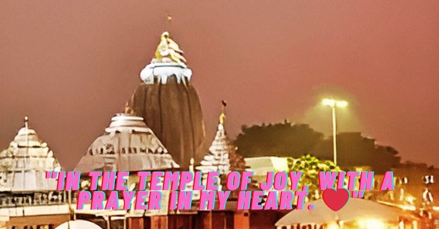 Jagannath Temple Captions for Instagram