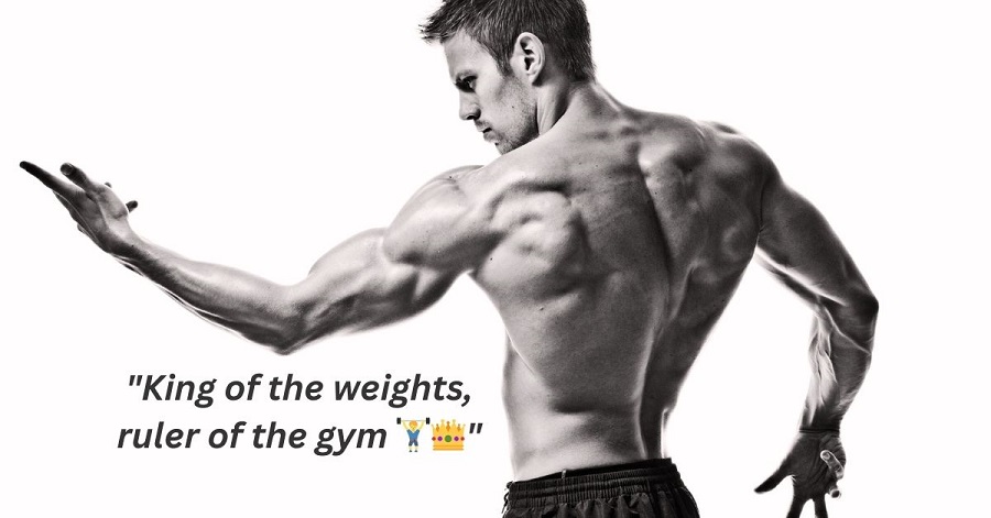  King of Fitness Captions