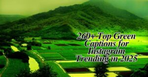 Read more about the article 260+ Top Green Captions for Instagram Trending in 2025