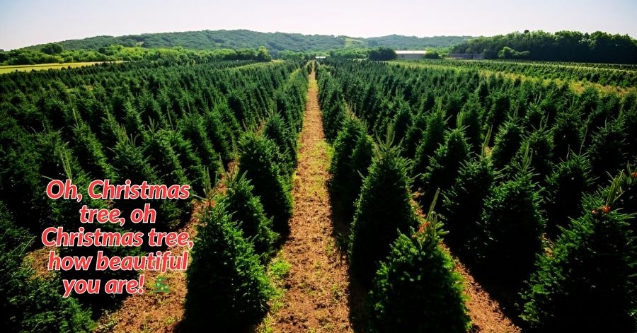 Christmas Tree Farm Captions