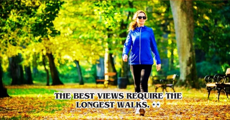 The best views require the longest walks.