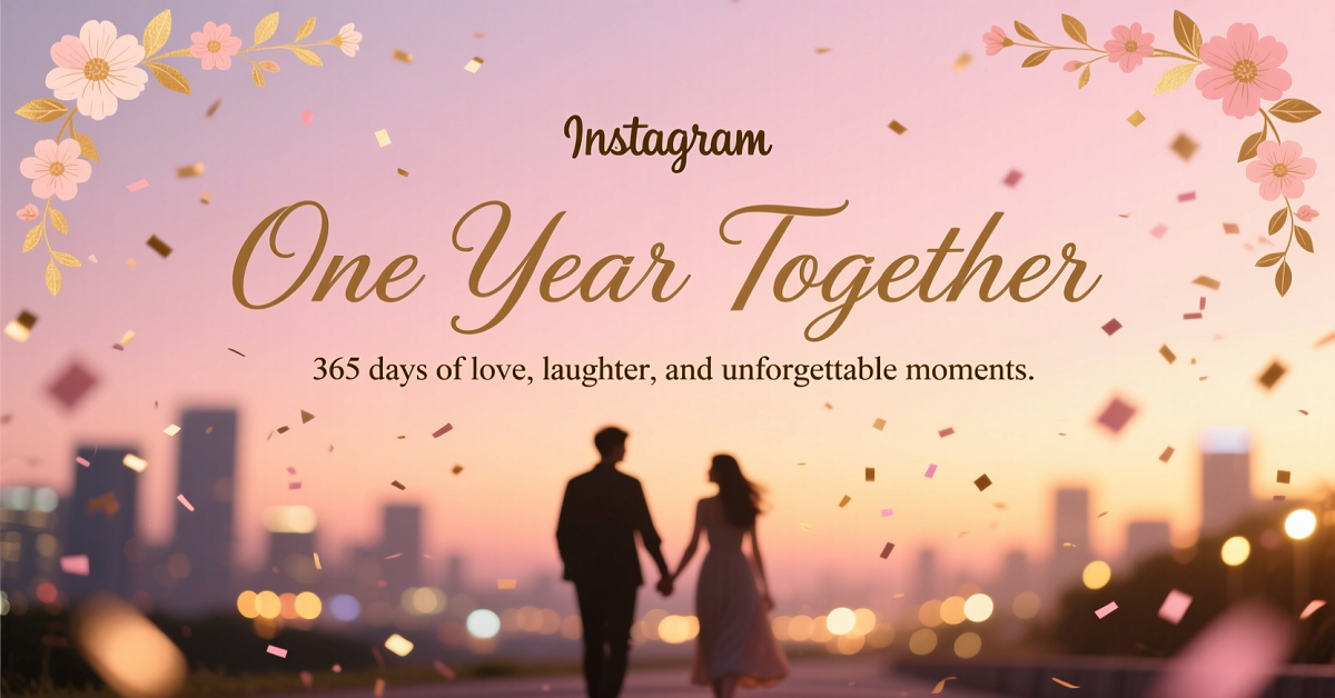 Read more about the article 150+ One Year Anniversary Captions for Instagram (Cute, Funny, Quotes, etc.)