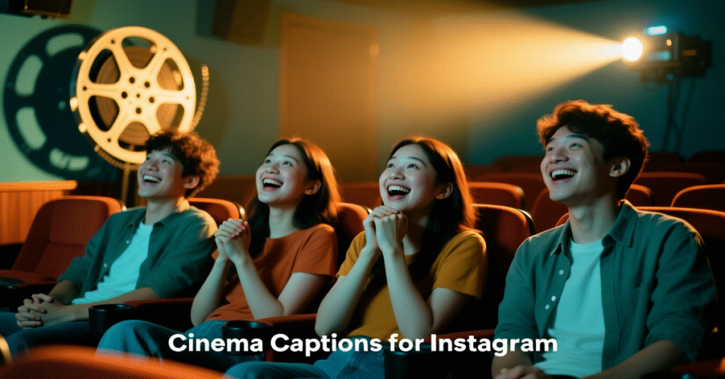 170 Best Cinema Captions for Instagram in 2025